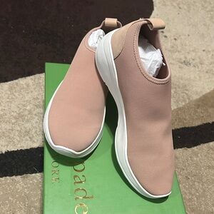 Kate Spade Blush Pink Slip-On Sneakers